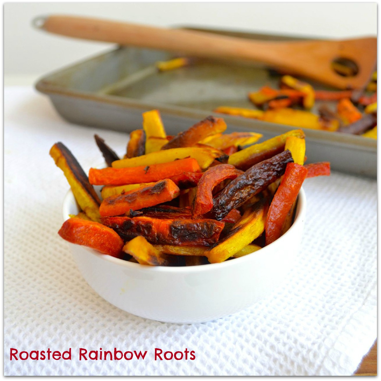 Roasted Rainbow Roots